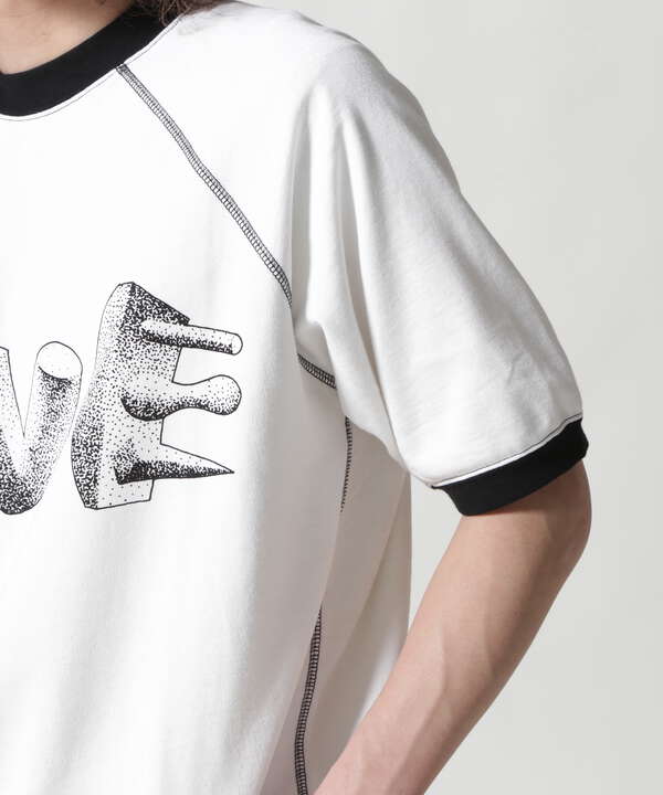 Sasquatchfabrix./サスクワッチファブリックス/POLYHEDRON “LOVE” H/S SWEATSHIRT