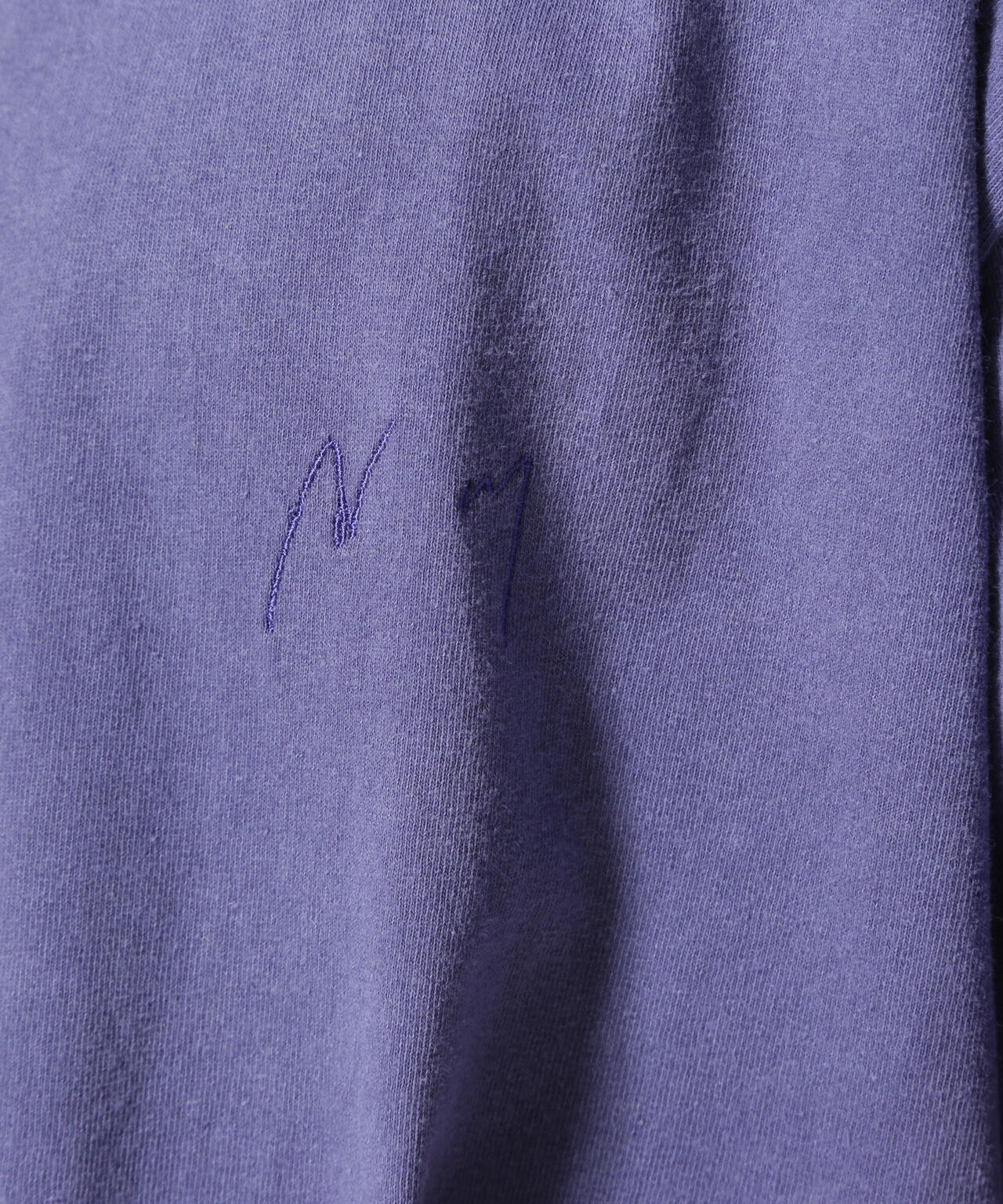 ANCELLM/アンセルム/EMBROIDERY DYED T-SHIRT | GARDEN