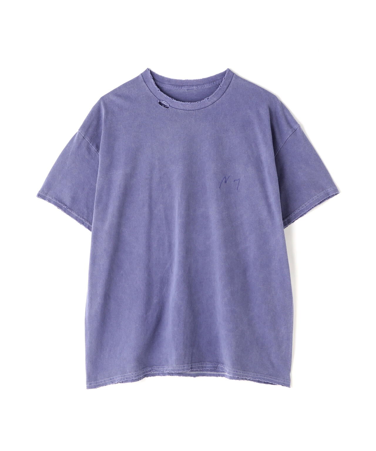 ANCELLM/アンセルム/EMBROIDERY DYED T-SHIRT | GARDEN ( ガーデン ) | US ONLINE  STORE（US オンラインストア）