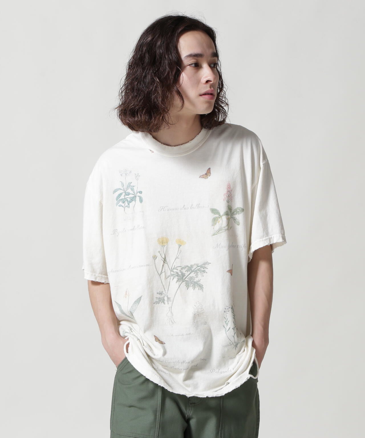 ANCELLM/アンセルム/BOTANICAL T-SHIRT | GARDEN ( ガーデン ) | US ONLINE STORE（US  オンラインストア）