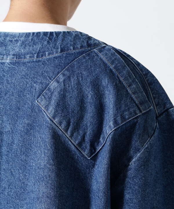 Sasquatchfabrix./サスクワッチファブリックス/KATHARINE HAMNETT DENIM SMOCK