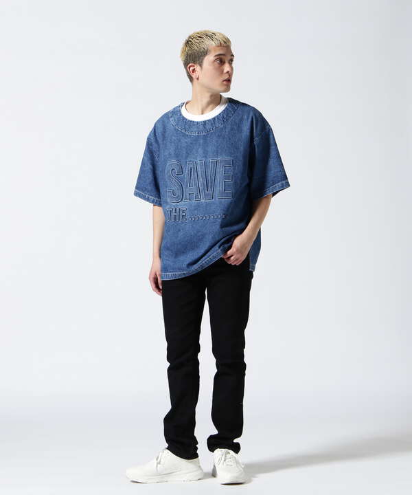 Sasquatchfabrix./サスクワッチファブリックス/KATHARINE HAMNETT DENIM SMOCK