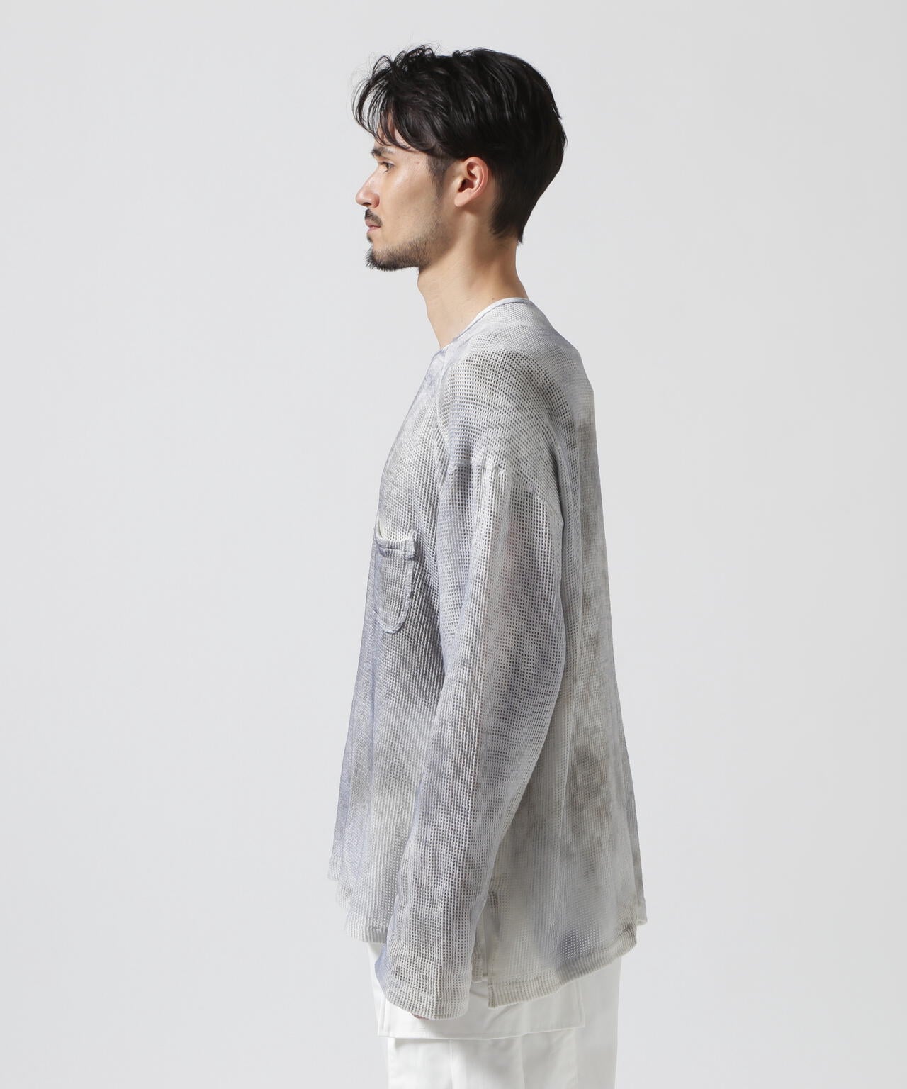 ANCELLM/アンセルム/DYED MESH LS T-SHIRT | GARDEN ( ガーデン ) | US