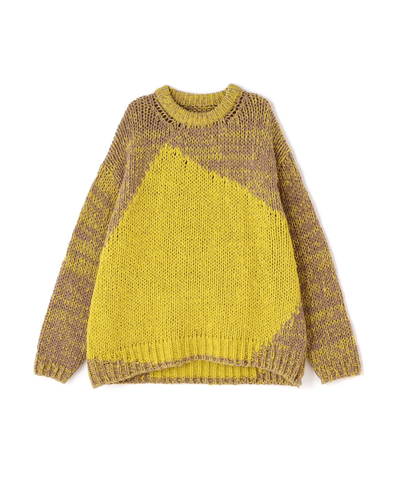 YOKE/ヨーク/Intarsia Crewneck Sweater | GARDEN ( ガーデン ) | US 