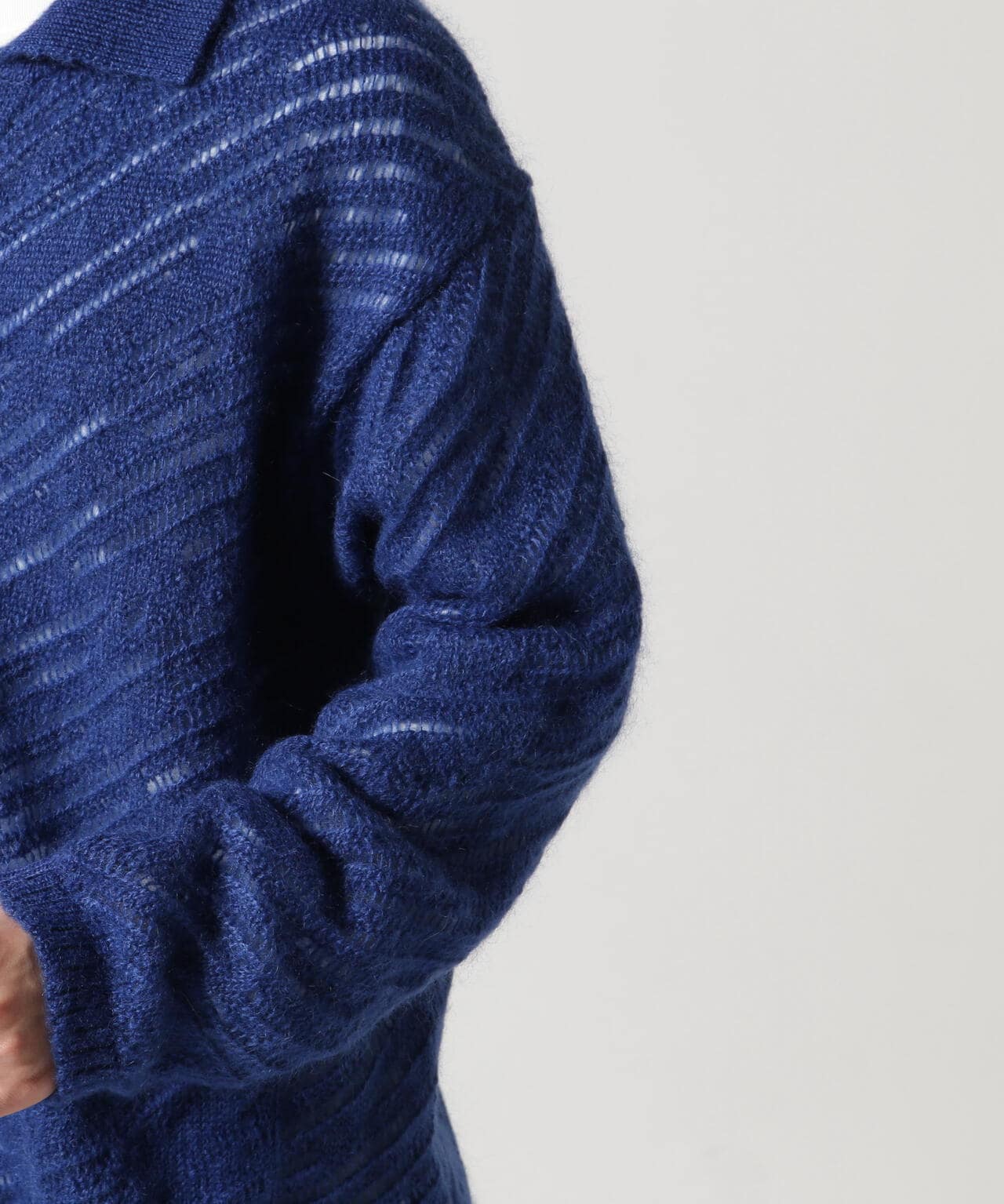 YOKE 24ss Silk Mohair Pullover Sweater - nutrexion.com