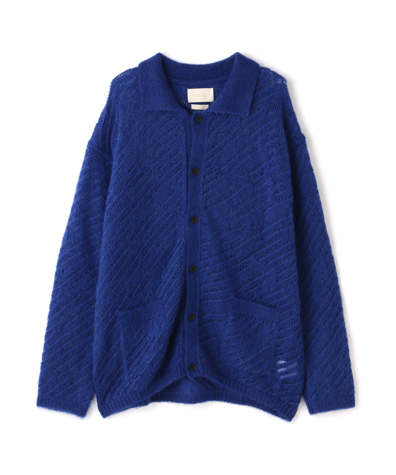 YOKE/ヨーク/SILK MOHAIR BUTTONED CARDIGAN | GARDEN ( ガーデン ...