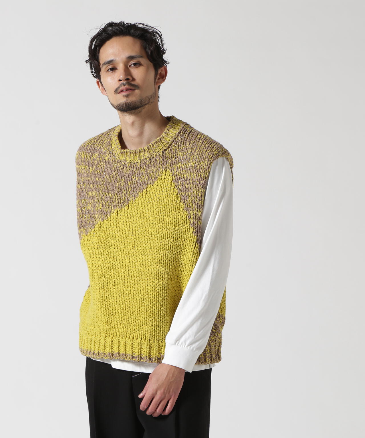 オンライン買取 YOKE (ヨーク)INTARSIA COTTON SWEATER サイズ3