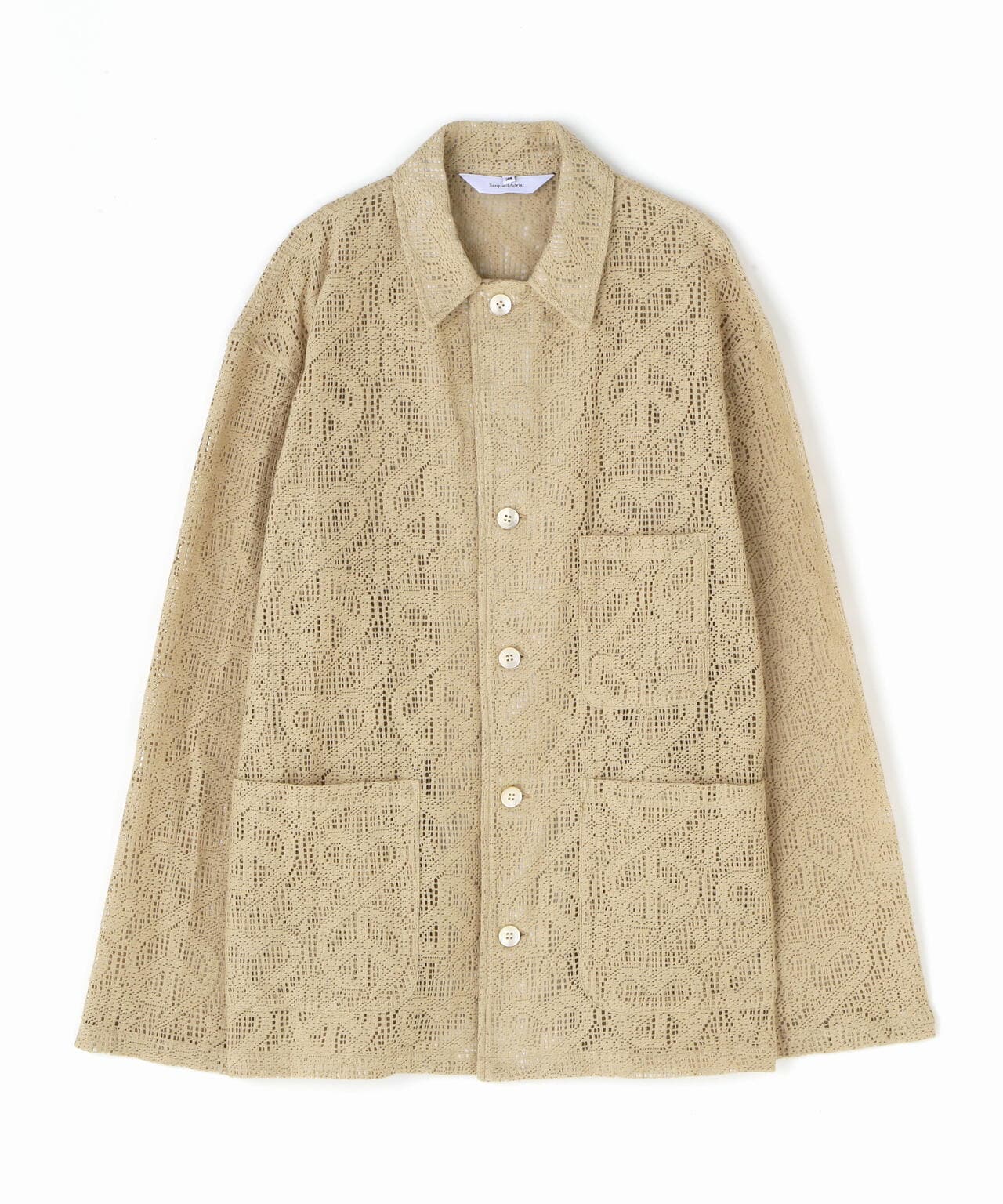 Sasquatchfabrix./サスクワッチファブリックス/“LOVE & PEACE” LACE LAPEL JACKET | GARDEN (  ガーデン ) | US ONLINE STORE（US オンラインストア）