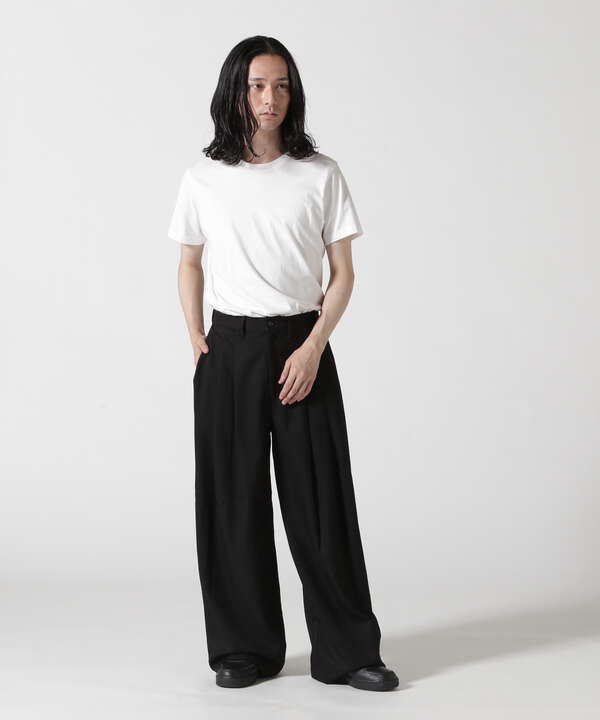 Toironier/トワロニエ/3Tuck Wide Pants