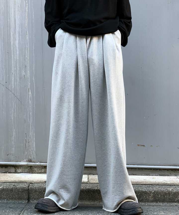 Toironier/トワロニエ/2tuck Sweat pants