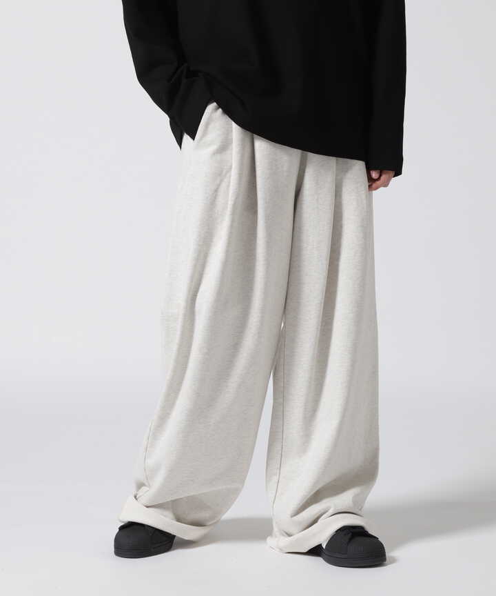 Toironier/トワロニエ/2tuck Sweat pants