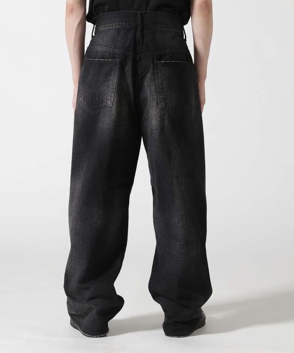 ANCELLM/アンセルム/AGING TAPERED 5P DENIM PANTS