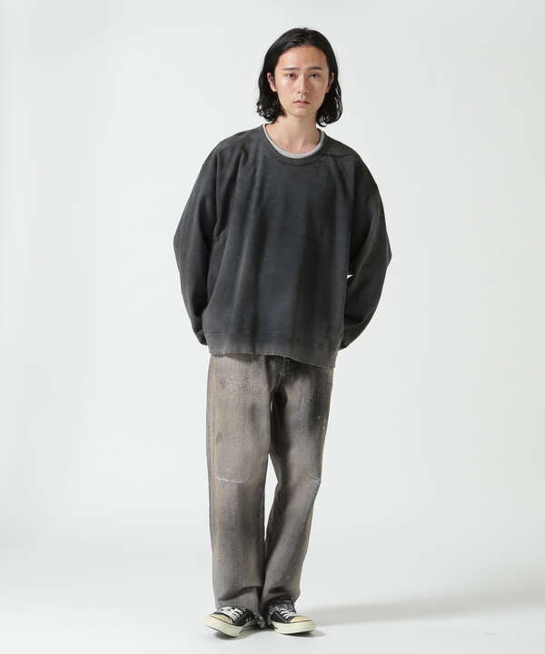 ANCELLM/アンセルム/ P/DAMAGE DENIM STRAIGHT 5P PANTS/ANC-PT58