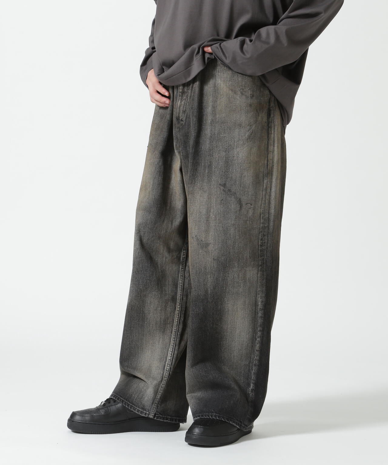 ANCELLM/アンセルム/AGING WIDE DENIM 5P PANTS/ANC-PT59 | GARDEN ( ガーデン ) | US  ONLINE STORE（US オンラインストア）