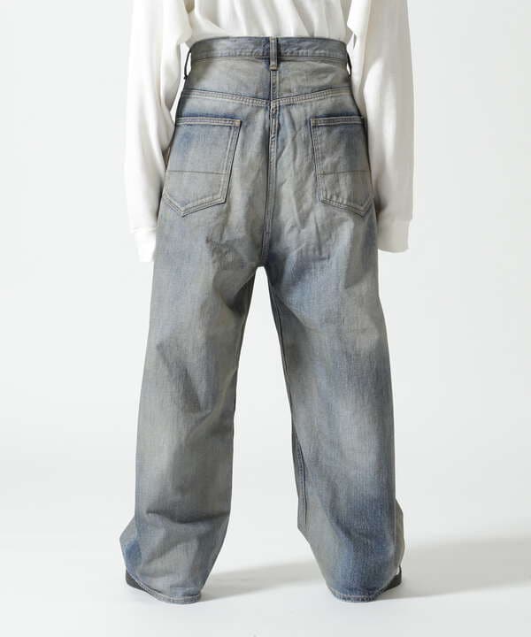 ANCELLM/アンセルム/AGING WIDE DENIM 5P PANTS/ANC-PT59