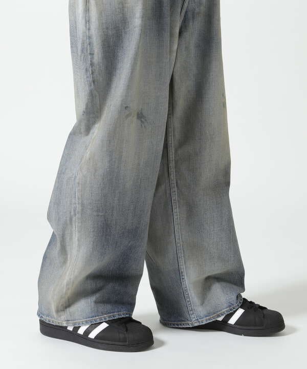 ANCELLM/アンセルム/AGING WIDE DENIM 5P PANTS/ANC-PT59