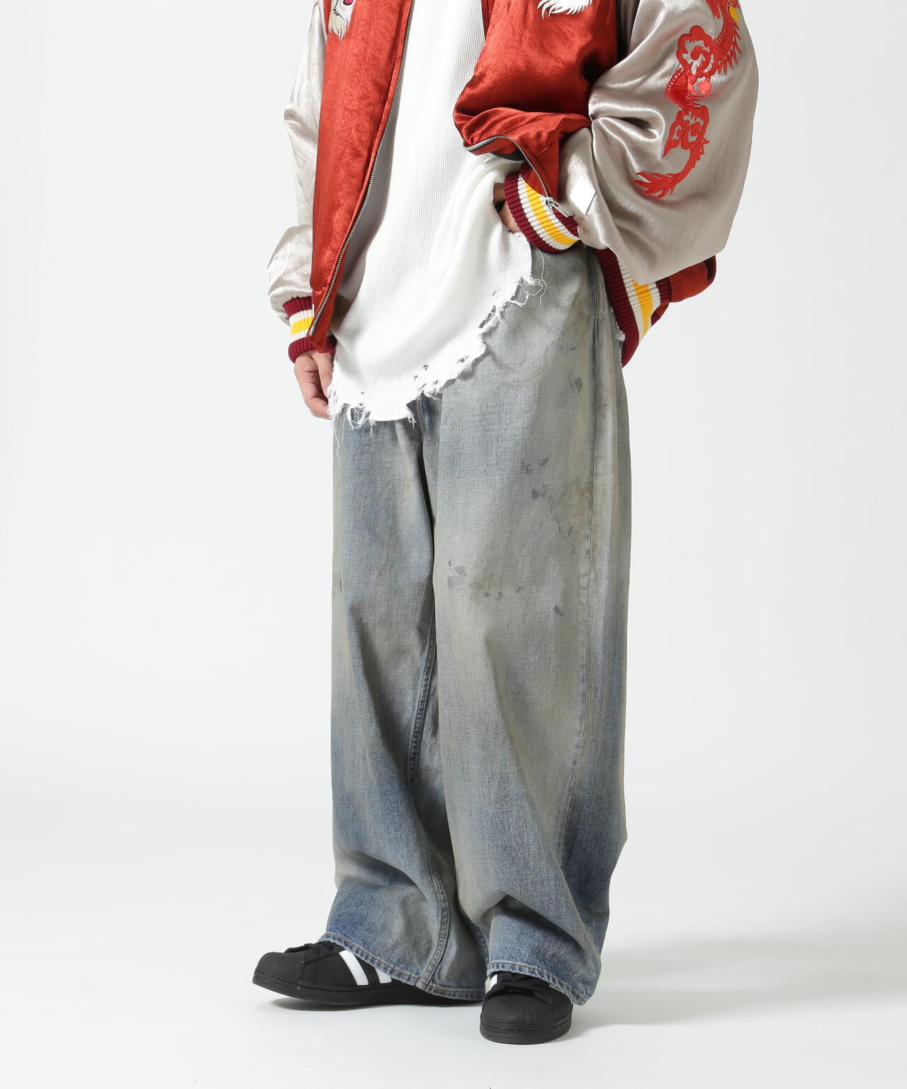 ANCELLM/アンセルム/AGING WIDE DENIM 5P PANTS/ANC-PT59 | GARDEN ( ガーデン ) | US  ONLINE STORE（US オンラインストア）