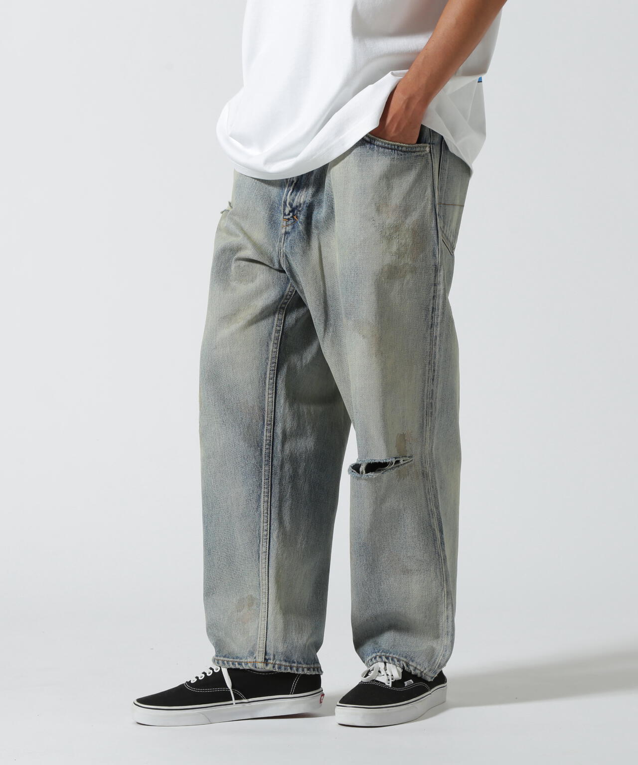 ANCELLM/アンセルム/AGING SELVEDGE TAPERED 5P DENIM PANTS | GARDEN ( ガーデン ) | US  ONLINE STORE（US オンラインストア）