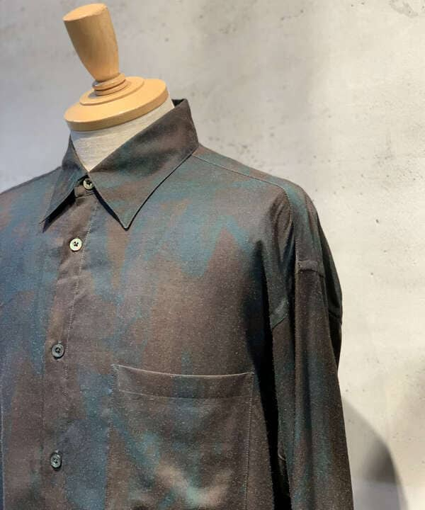 YOKE/ヨーク/Patterned Regular Collar Shirt