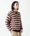 YOKE/ヨーク/MOHAIR BORDER SWEATER