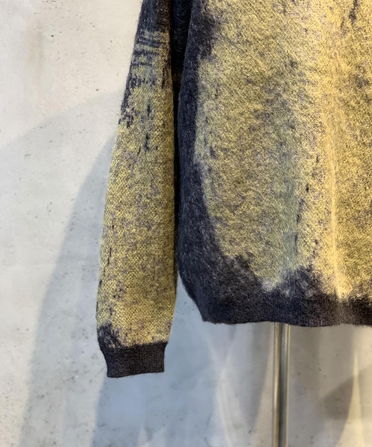 YOKE/ヨーク/Jacquard Mohair Sweater