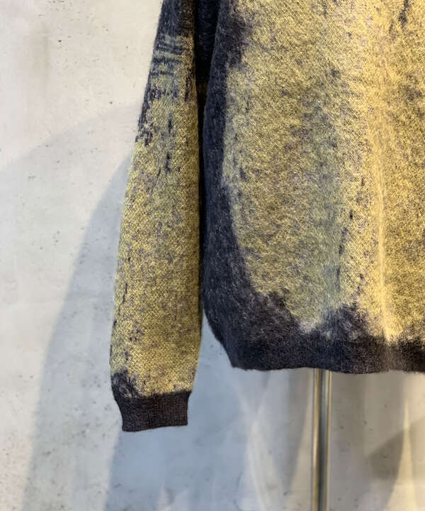 YOKE/ヨーク/Jacquard Mohair Sweater