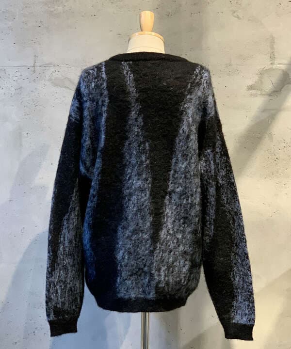 YOKE/ヨーク/Jacquard Mohair Sweater