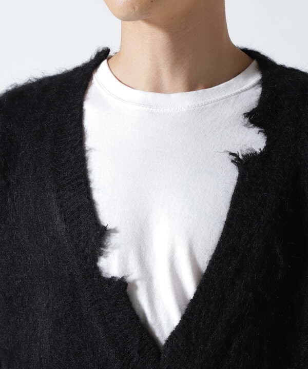 Toironier/トワロニエ/mohair v neck knit