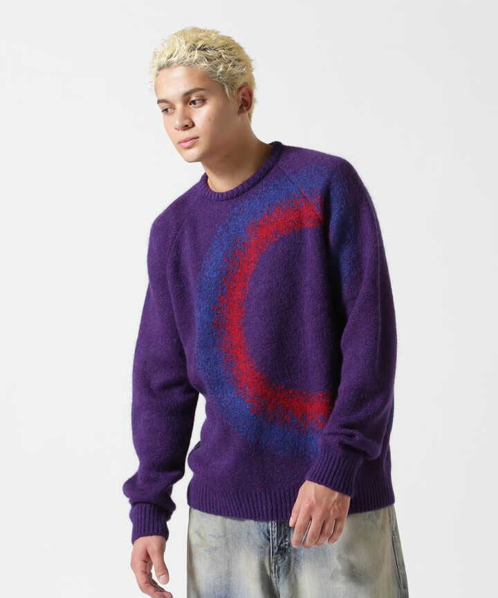 POP TRADING COMPANY/ポップ トレーディング カンパニー/O KNITTED CREWNECK