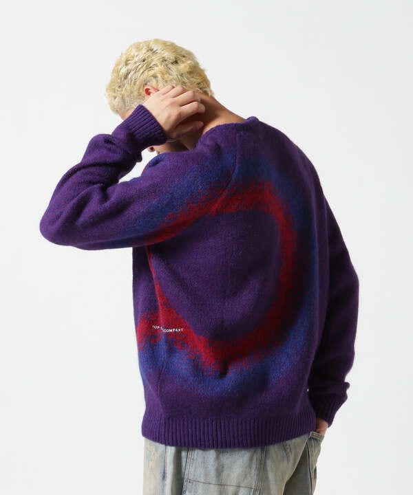 POP TRADING COMPANY/ポップ トレーディング カンパニー/O KNITTED CREWNECK