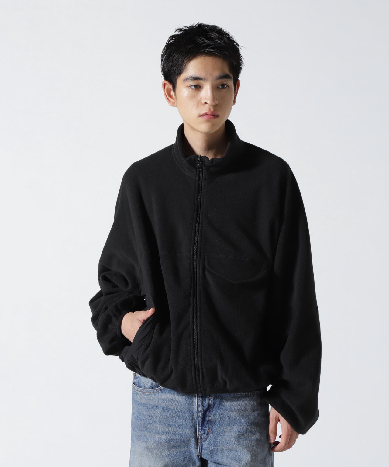 ANCELLM FLEECE SWITCHING JACKET ANCELLM FLEECE SWITCHING JACKET