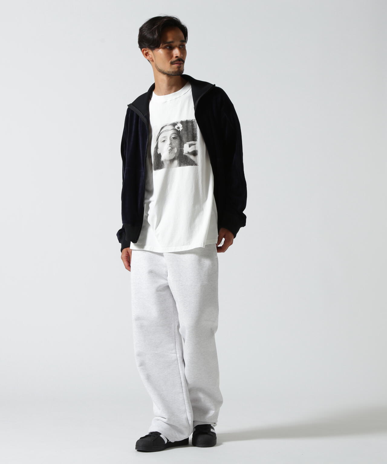 ANCELLM/アンセルム/VELOUR SWITCHING JACKET | GARDEN