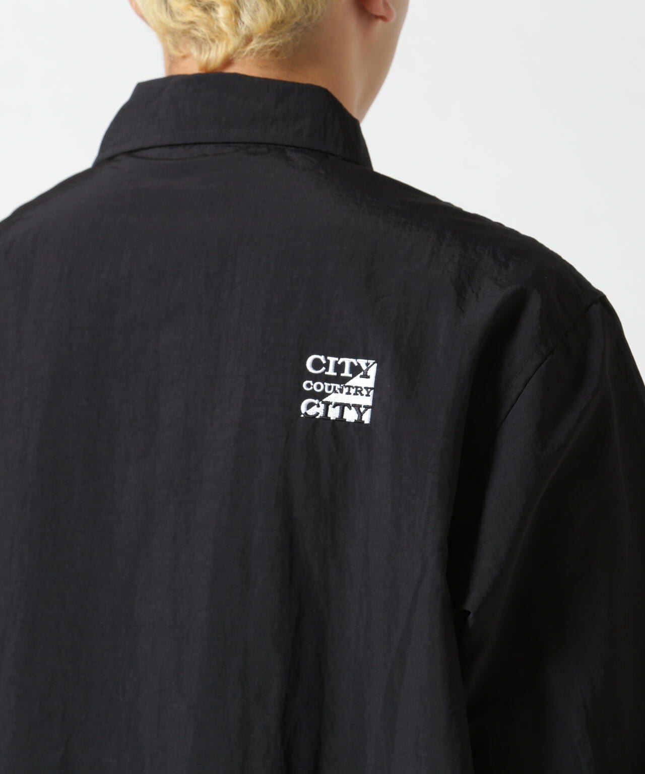 CITY COUNTRY CITY /シティーカントリーシティー/NYLON COACH JACKET