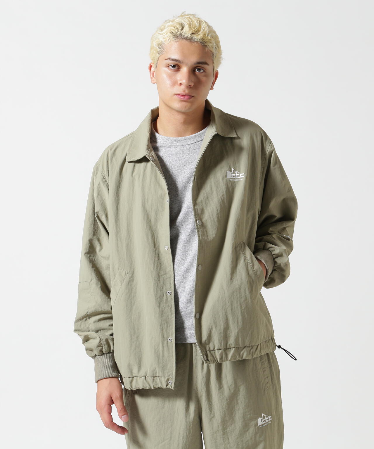 CITY COUNTRY CITY /シティーカントリーシティー/NYLON COACH JACKET | GARDEN ( ガーデン ) | US  ONLINE STORE（US オンラインストア）