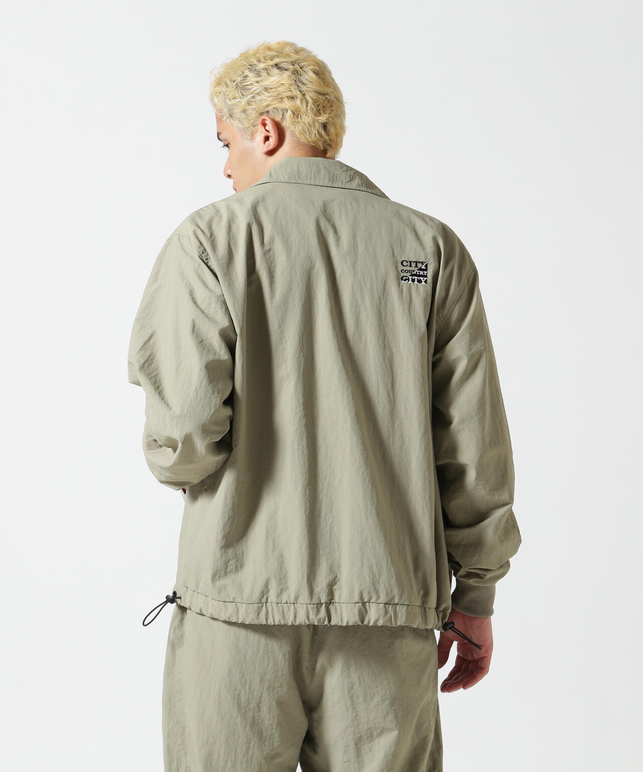 CITY COUNTRY CITY /シティーカントリーシティー/NYLON COACH JACKET | GARDEN ( ガーデン ) | US  ONLINE STORE（US オンラインストア）