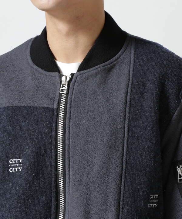 CITY COUNTRY CITY/シティーカントリーシティー/GARDENｘCCCｘOLDPARK_FLEECE MA-１