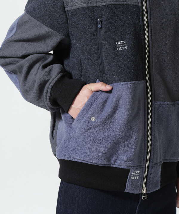 CITY COUNTRY CITY/シティーカントリーシティー/GARDENｘCCCｘOLDPARK_FLEECE MA-１