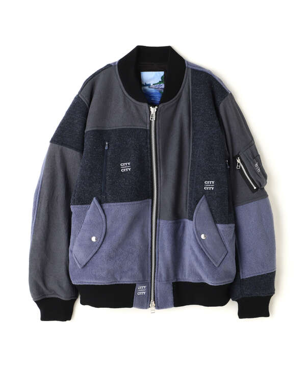 CITY COUNTRY CITY/シティーカントリーシティー/GARDENｘCCCｘOLDPARK_FLEECE MA-１