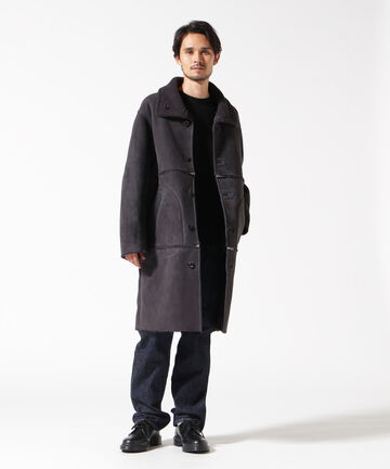 YOKE/ヨーク/Reversible & Detachable Mouton Coat