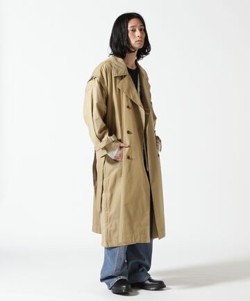 YOKE/ヨーク/DETACHABLE WIDE TRENCH COAT/YK24FW0736C