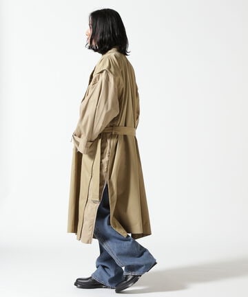 YOKE/ヨーク/DETACHABLE WIDE TRENCH COAT/YK24FW0736C