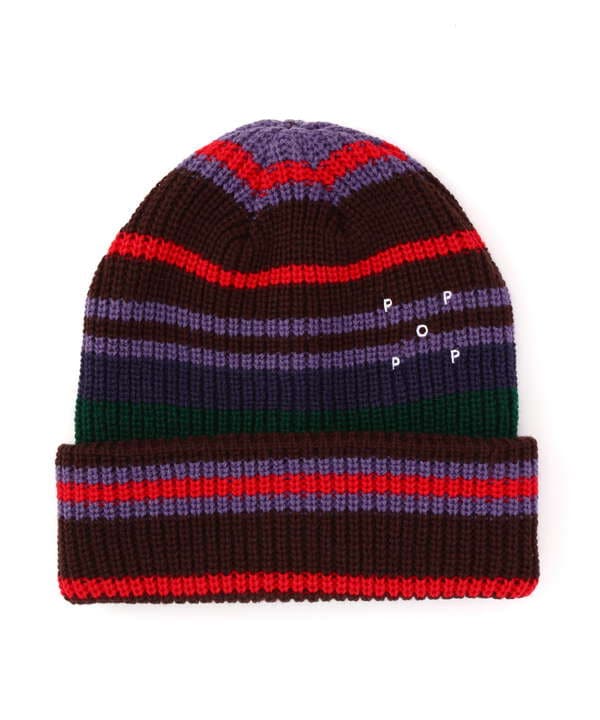 POP TRADING COMPANY/ポップ トレーディング カンパニー/Pop Striped Beanie