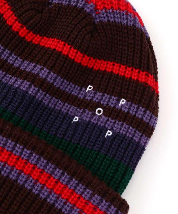 POP TRADING COMPANY/ポップ トレーディング カンパニー/Pop Striped Beanie