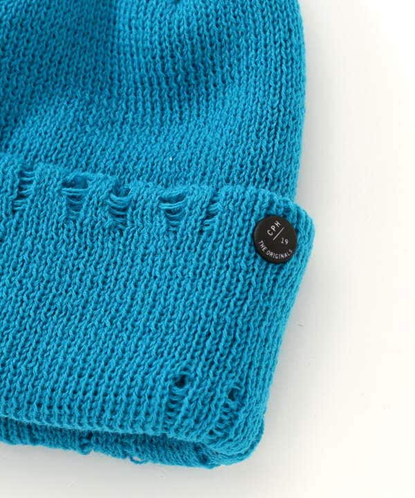 CPH/シーピーエイチ/CUFF KNIT CAP / AC DAMAGE