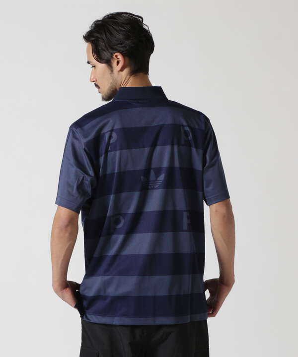 POP TRADING COMPANY/Pop & Adidas Polo SS T-Shirt