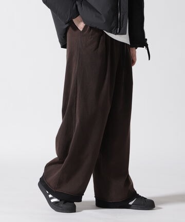 【先行予約 12月下旬-1月上旬入荷予定】ANCELLM/アンセルム/FADED DRAPE WIDE EASY CUT SLACKS