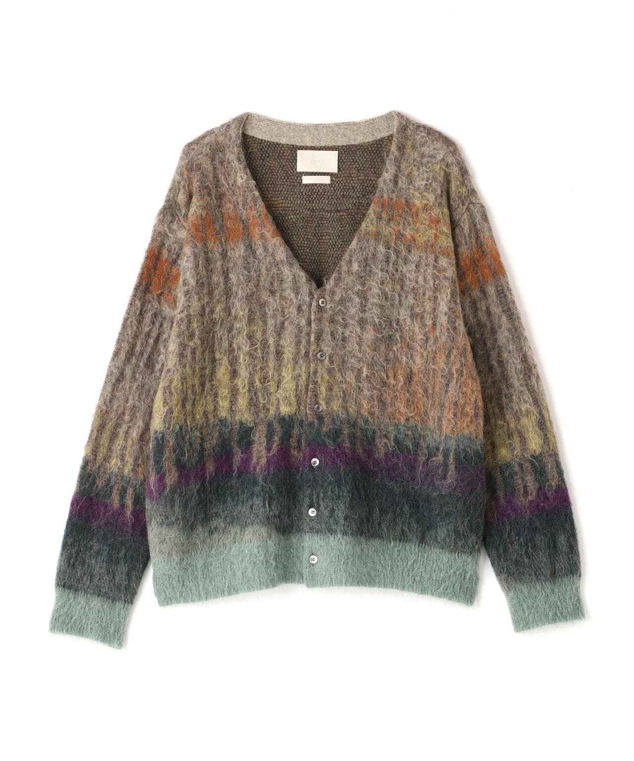 YOKE/ヨーク/KID MOHAIR WOOL BRUSHED TREE JAQUARD CARDIGAN | GARDEN ( ガーデン ) |  US ONLINE STORE（US オンラインストア）