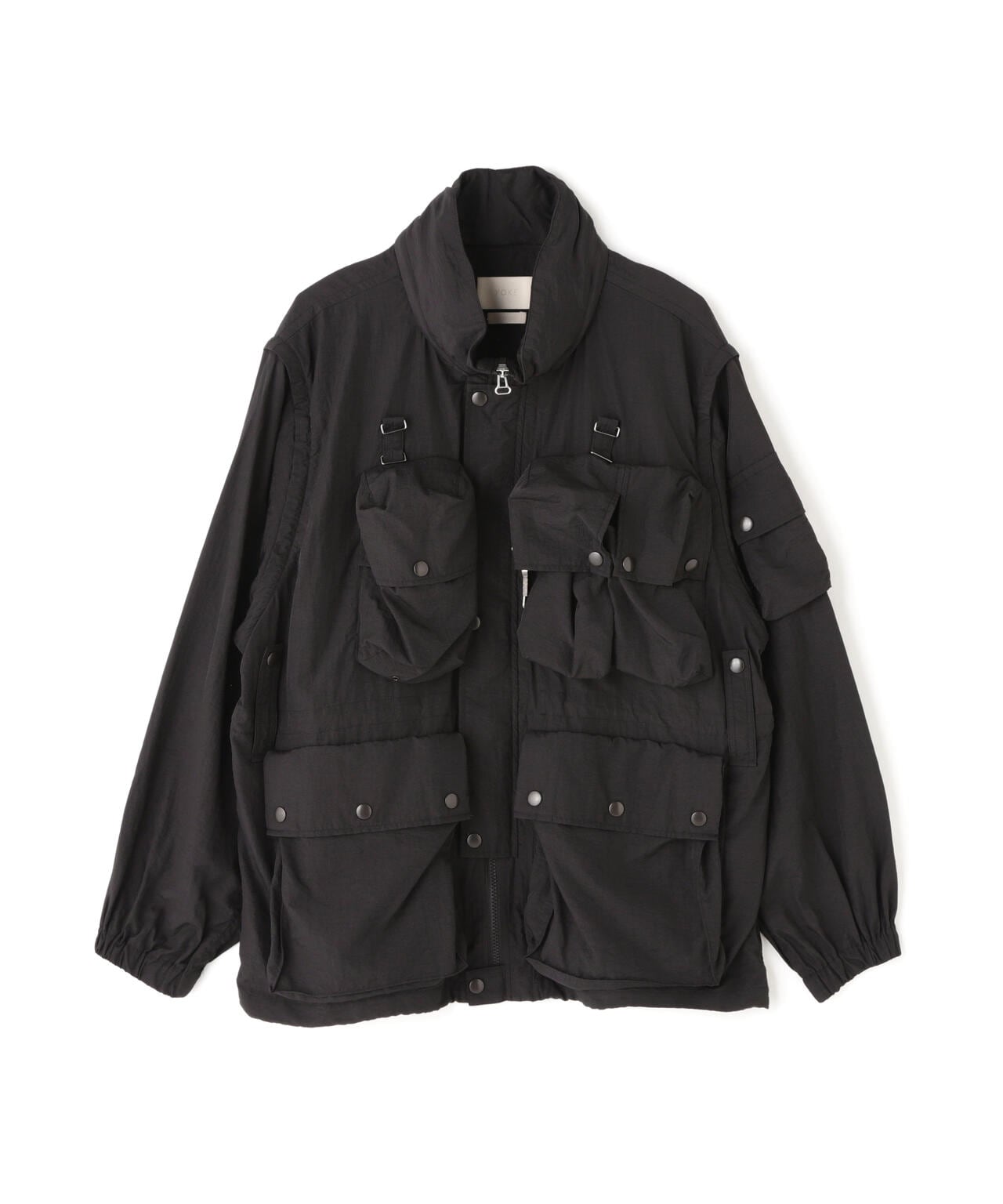 YOKE/ヨーク/LIGHT NYLON TASLAN MULTI POCKETS DETACHABLE UTILITY BLOUSON