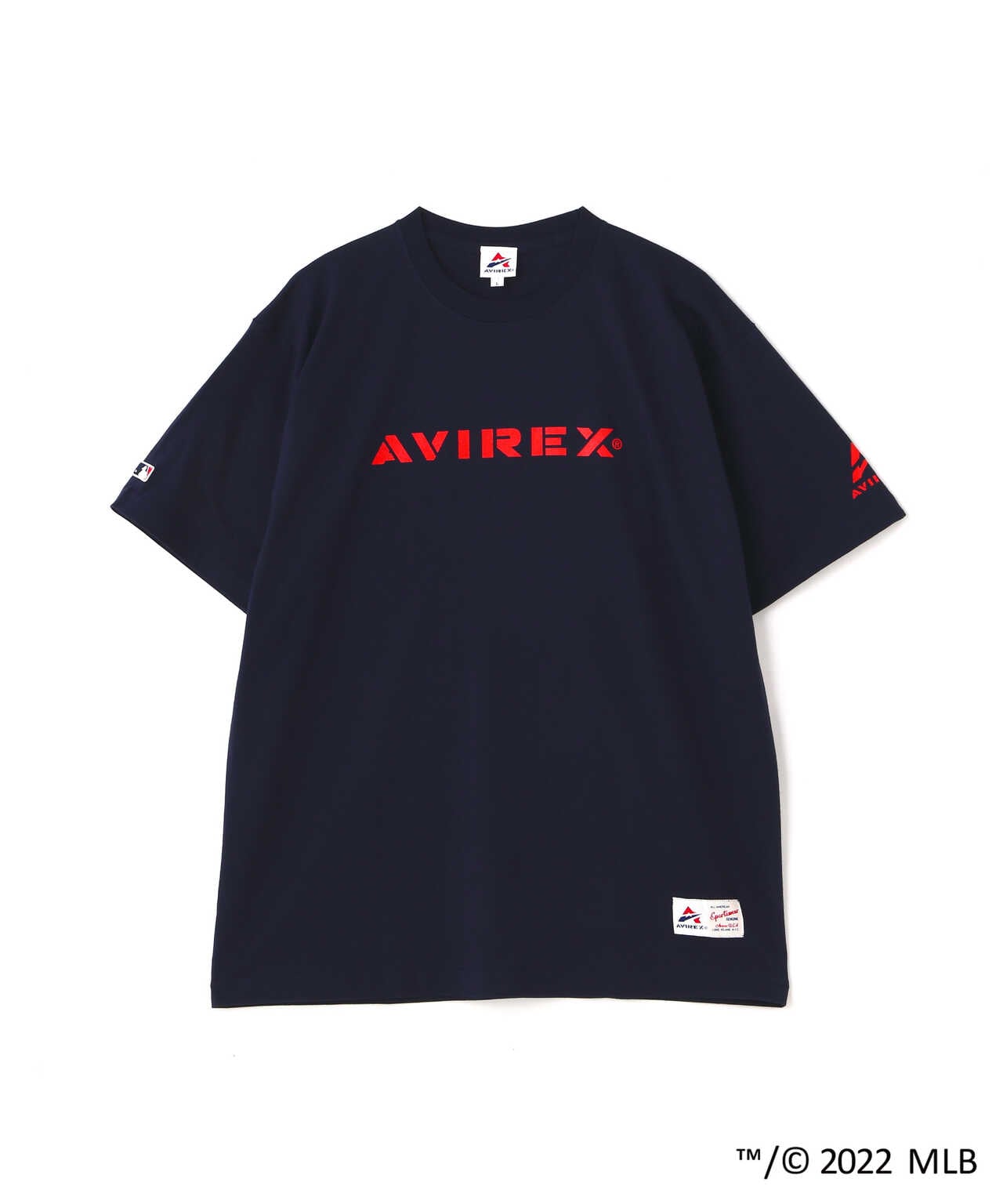 WEB&DEPOT限定》《MLB×AVIREX》エンジェルス Tシャツ/ANGELS T-SHIRT 