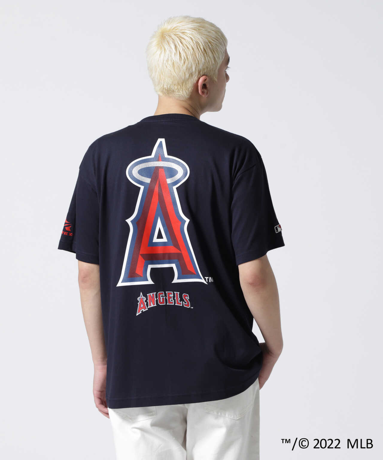 WEB&DEPOT限定》《MLB×AVIREX》エンジェルス Tシャツ/ANGELS T-SHIRT